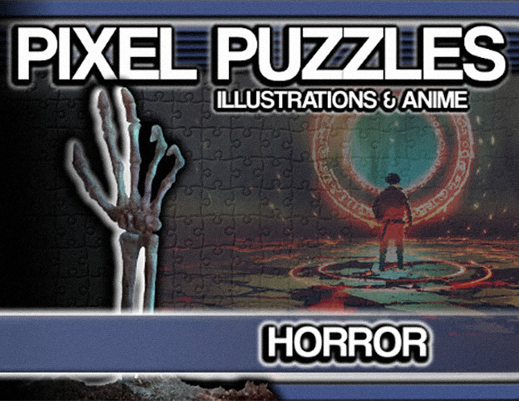 Pixel Puzzles Illustrations & Anime - Jigsaw Pack: Horror preview image