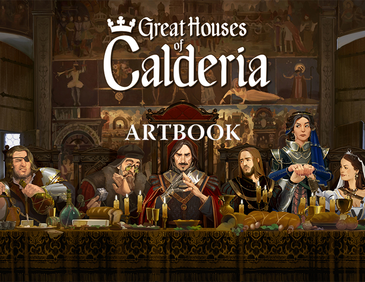 Great Houses of Calderia Artbook preview image