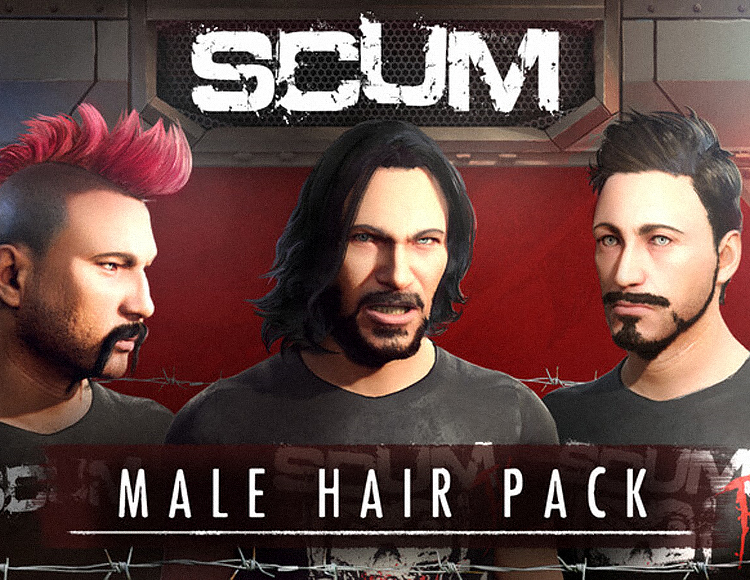 SCUM Male Hair Pack preview image