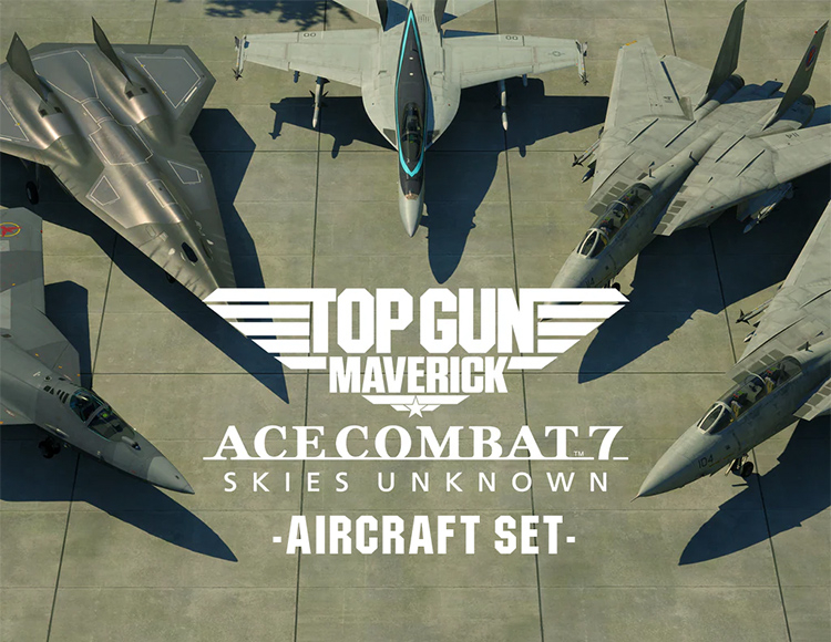 ACE COMBAT 7: SKIES UNKNOWN - TOP GUN: Maverick Aircraft Set preview image
