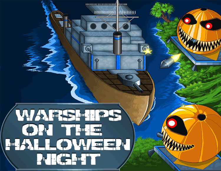 Warships on the Halloween Night preview image