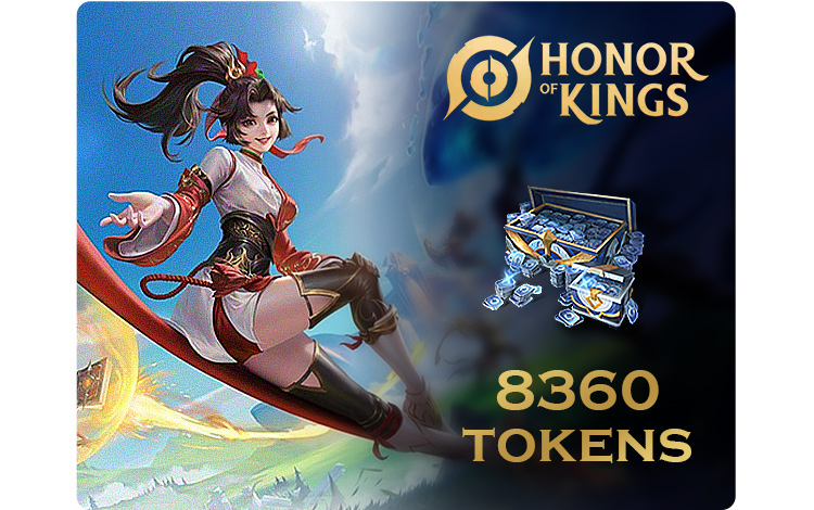 Honor of Kings 8360 Tokens preview image