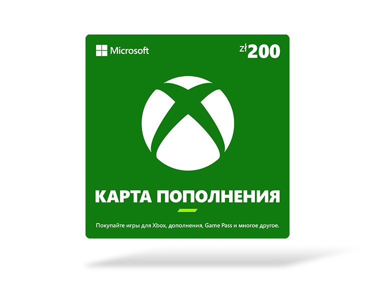 Карта оплаты Xbox 200 PLN (Польша) preview image