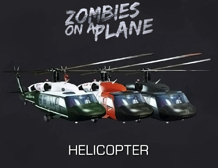 Zombies on a Plane - Helicopter preview image