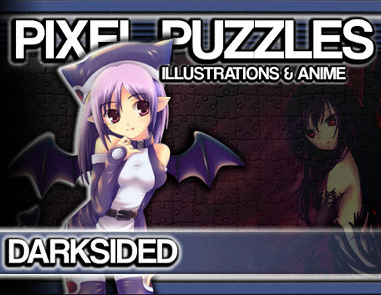 Pixel Puzzles Illustrations & Anime - Jigsaw Pack: Dark Sided preview image