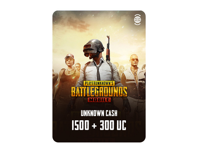 PUBG Mobile 1500 + 300 UC