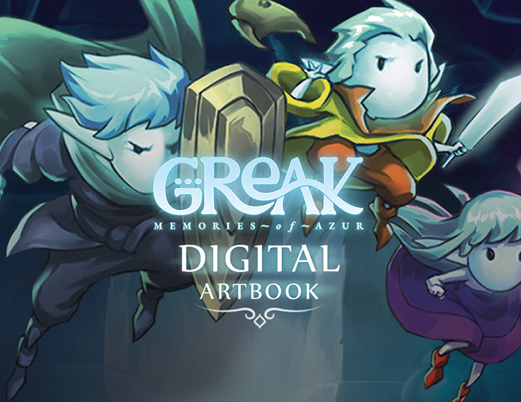 Greak: Memories of Azur Digital Artbook preview image
