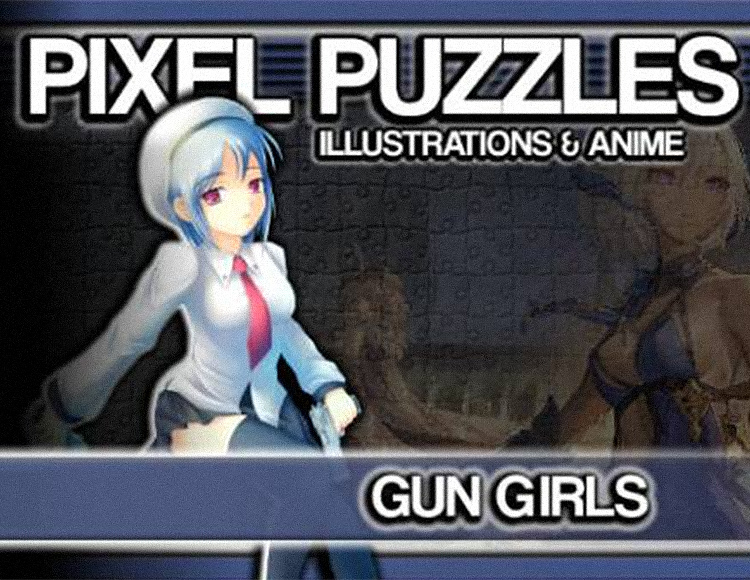 Pixel Puzzles Illustrations & Anime - Jigsaw Pack: Gun Girls preview image