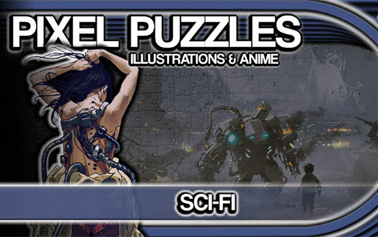 Pixel Puzzles Illustrations & Anime - Jigsaw Pack: Sci-Fi preview image