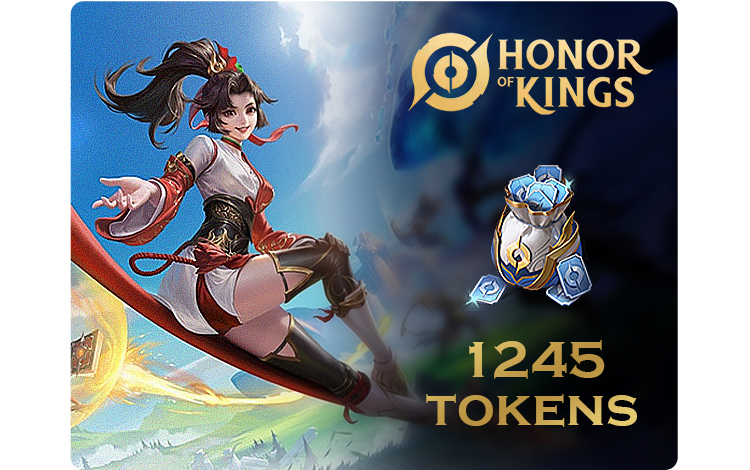 Honor of Kings 1245 Tokens preview image