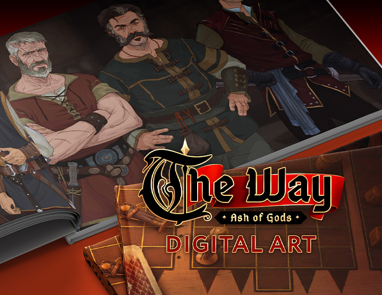 Ash of Gods: The Way Digital Art Book preview image