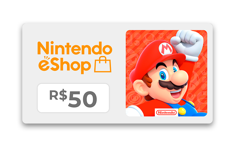 Карта оплаты Nintendo 50 BRL  Бразилия preview image