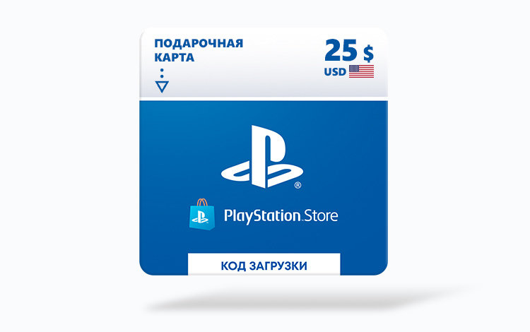 Карта оплаты Playstation Store 25 USD США preview image