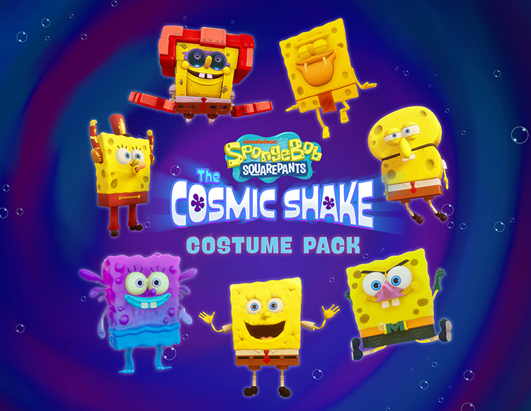 SpongeBob SquarePants: The Cosmic Shake - Costume Pack preview image