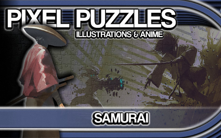 Pixel Puzzles Illustrations & Anime - Jigsaw Pack: Samurai preview image