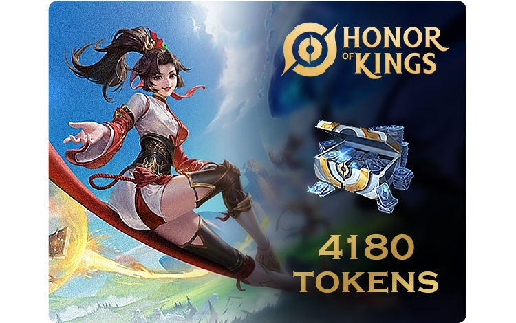 Honor of Kings 4180 Tokens