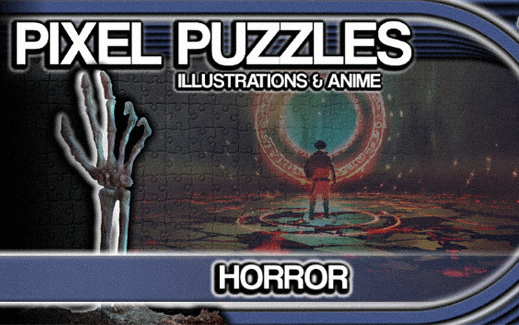 Pixel Puzzles Illustrations & Anime - Jigsaw Pack: Horror preview image