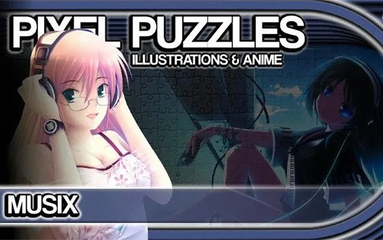 Pixel Puzzles Illustrations & Anime - Jigsaw Pack: Musix preview image