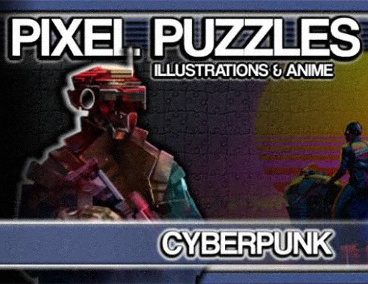 Pixel Puzzles Illustrations & Anime - Jigsaw Pack: Cyberpunk preview image