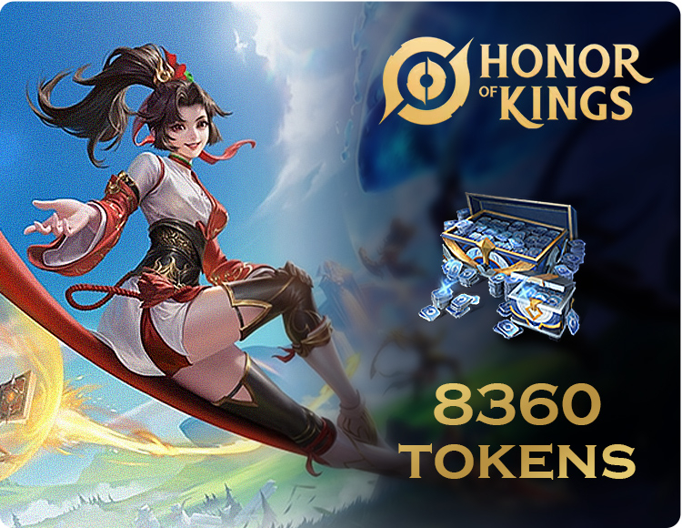 Honor of Kings 8360 Tokens preview image