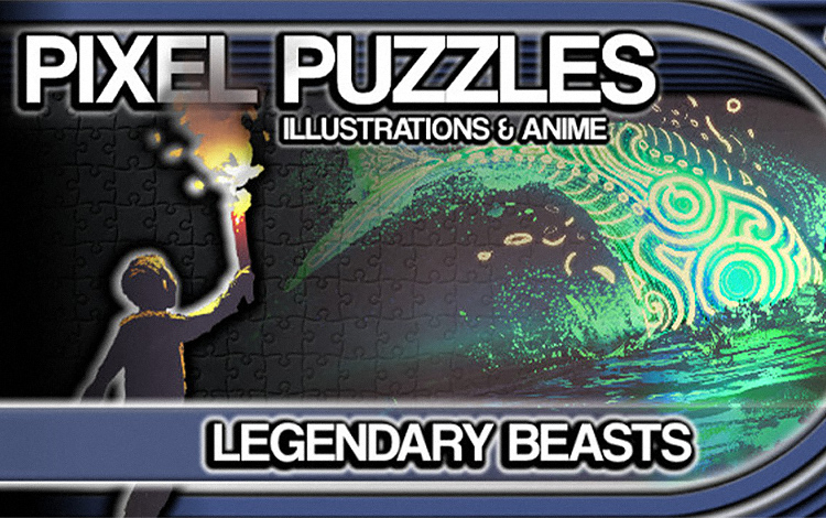 Pixel Puzzles Illustrations & Anime - Jigsaw Pack: Legendary Beasts preview image