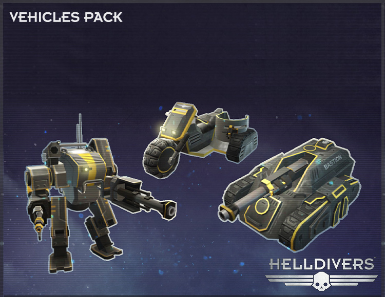 HELLDIVERS Vehicles Pack preview image