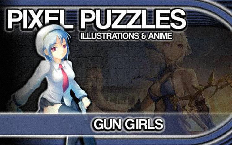 Pixel Puzzles Illustrations & Anime - Jigsaw Pack: Gun Girls preview image