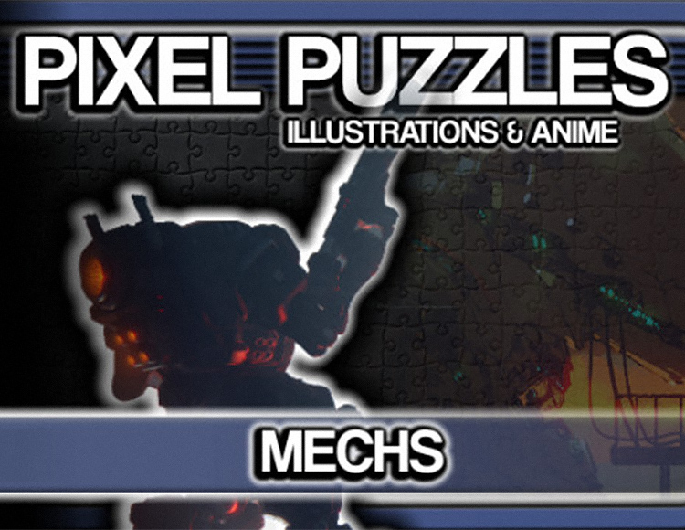 Pixel Puzzles Illustrations & Anime - Jigsaw Pack: Mechs preview image