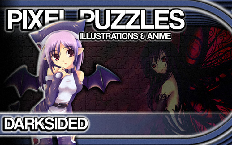 Pixel Puzzles Illustrations & Anime - Jigsaw Pack: Dark Sided preview image