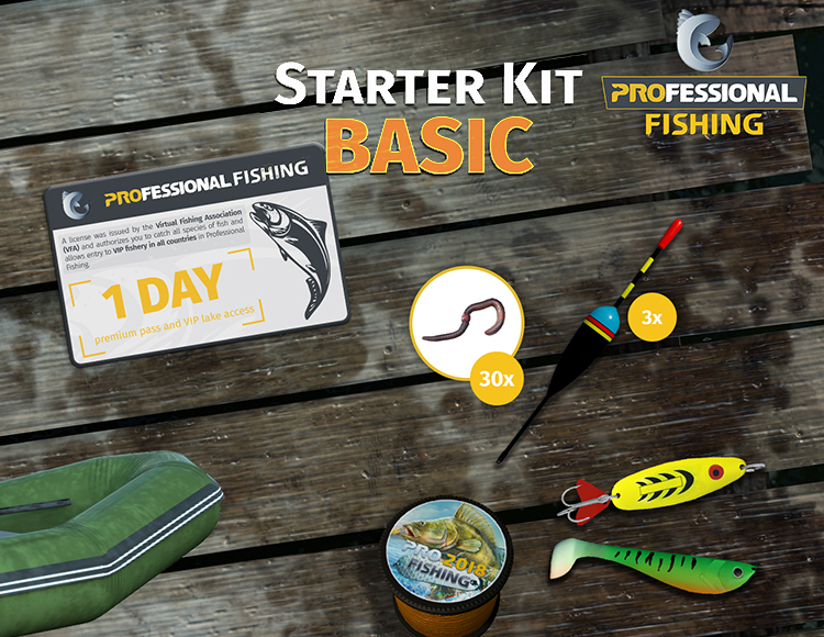 Professional Fishing: Starter Kit Basic preview image