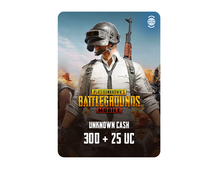 PUBG Mobile 300 + 25 UC
