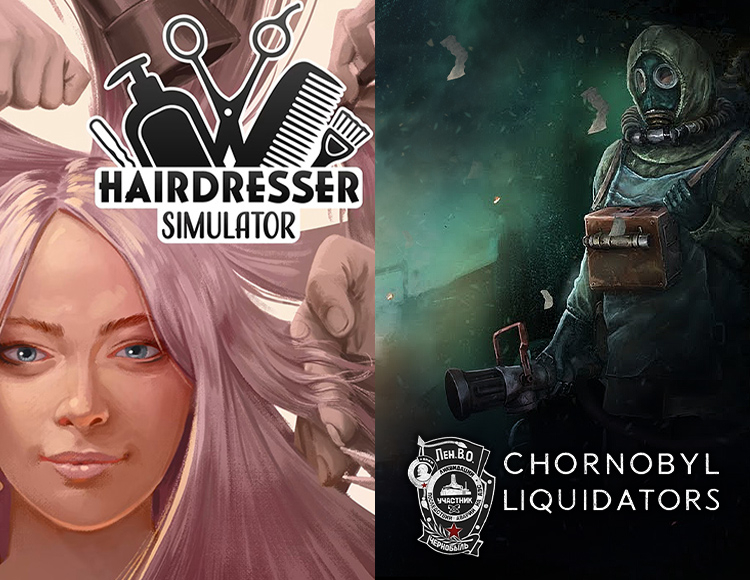 Chornobyl Liquidators + Hairdresser Simulator Bundle preview image