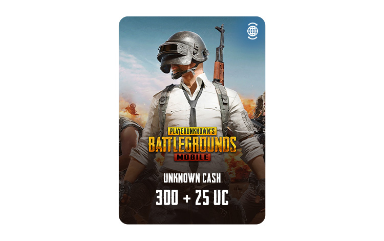 PUBG Mobile 300 + 25 UC