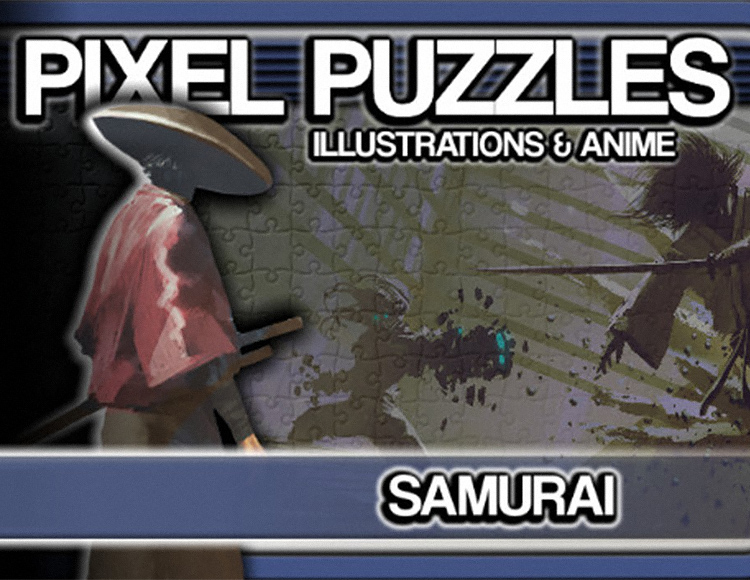 Pixel Puzzles Illustrations & Anime - Jigsaw Pack: Samurai preview image
