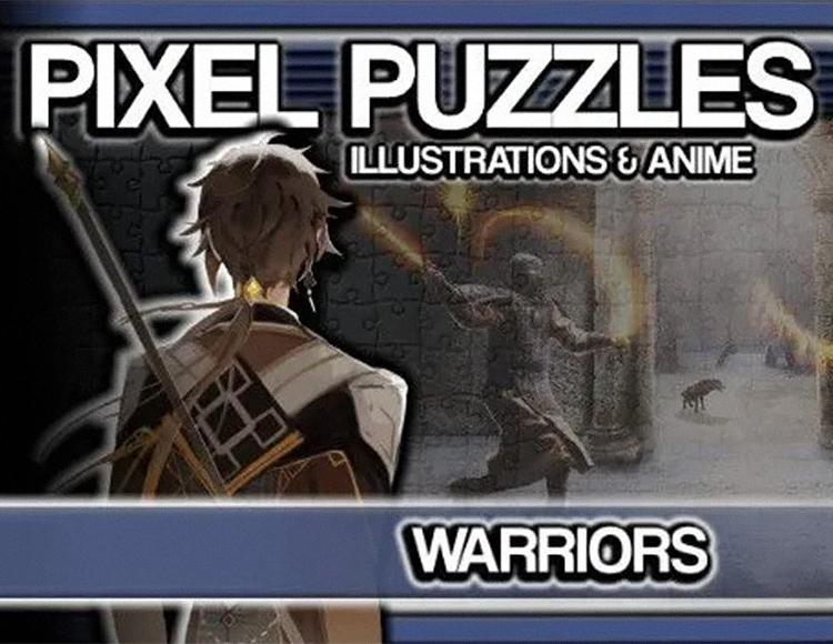 Pixel Puzzles Illustrations & Anime - Jigsaw Pack: Warriors preview image