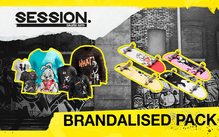 Session: Skate Sim Brandalised Pack preview image