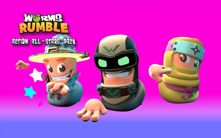 Worms Rumble - Action All-Stars Pack preview image