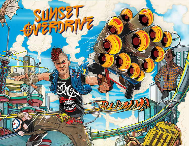 Sunset Overdrive preview image