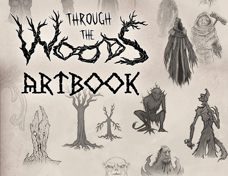 Through the Woods - Artbook preview image