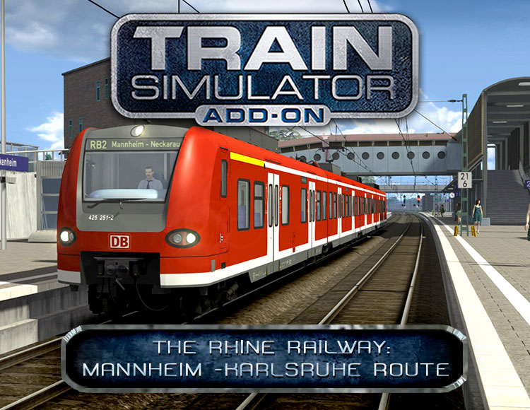 Train Simulator: The Rhine Railway: Mannheim - Karlsruhe Route Add-On preview image