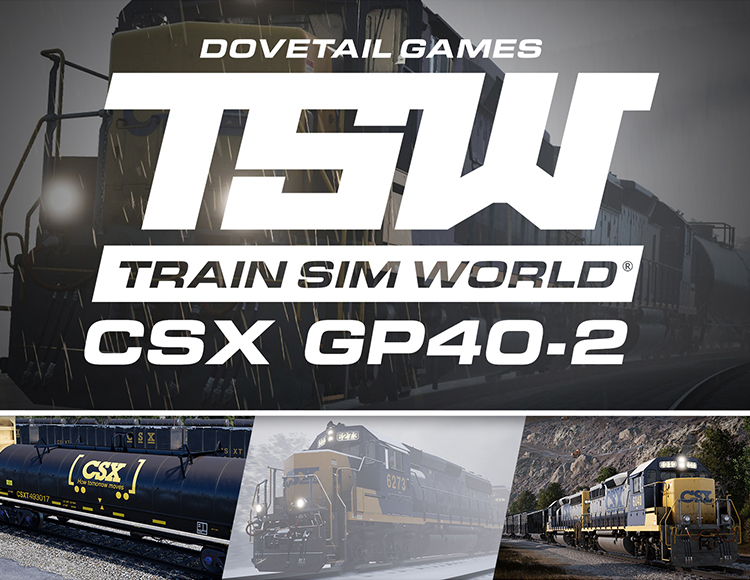 Train Sim World: CSX GP40-2 Loco Add-On preview image