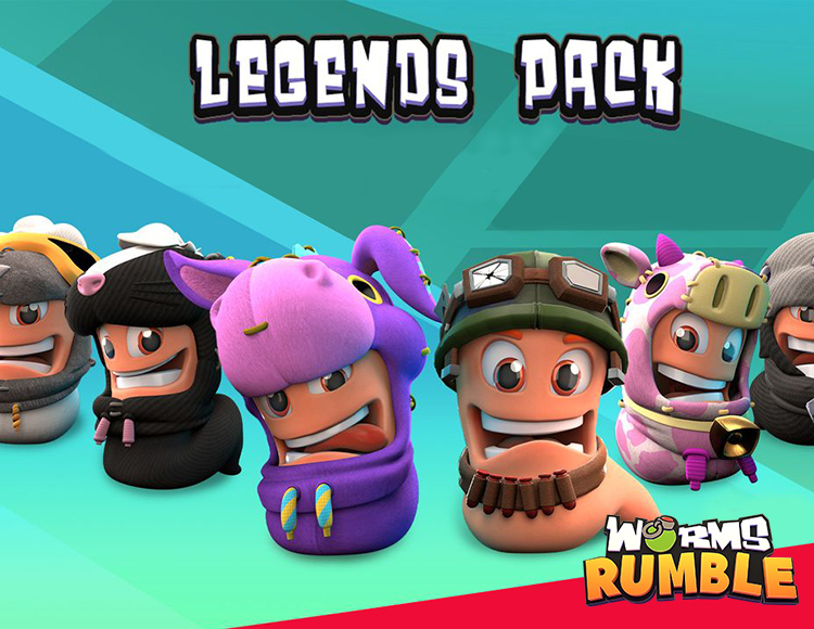 Worms Rumble - Legends Pack preview image