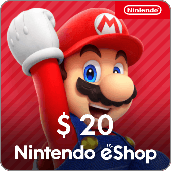 Карта оплаты Nintendo eShop 20 USD  США preview image