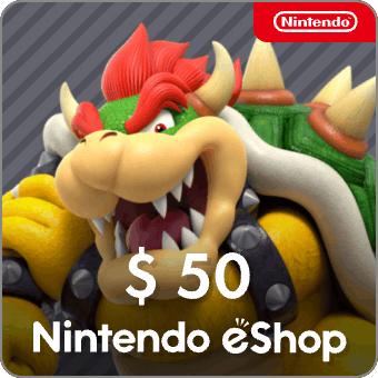 Карта оплаты Nintendo eShop 50 USD  США preview image