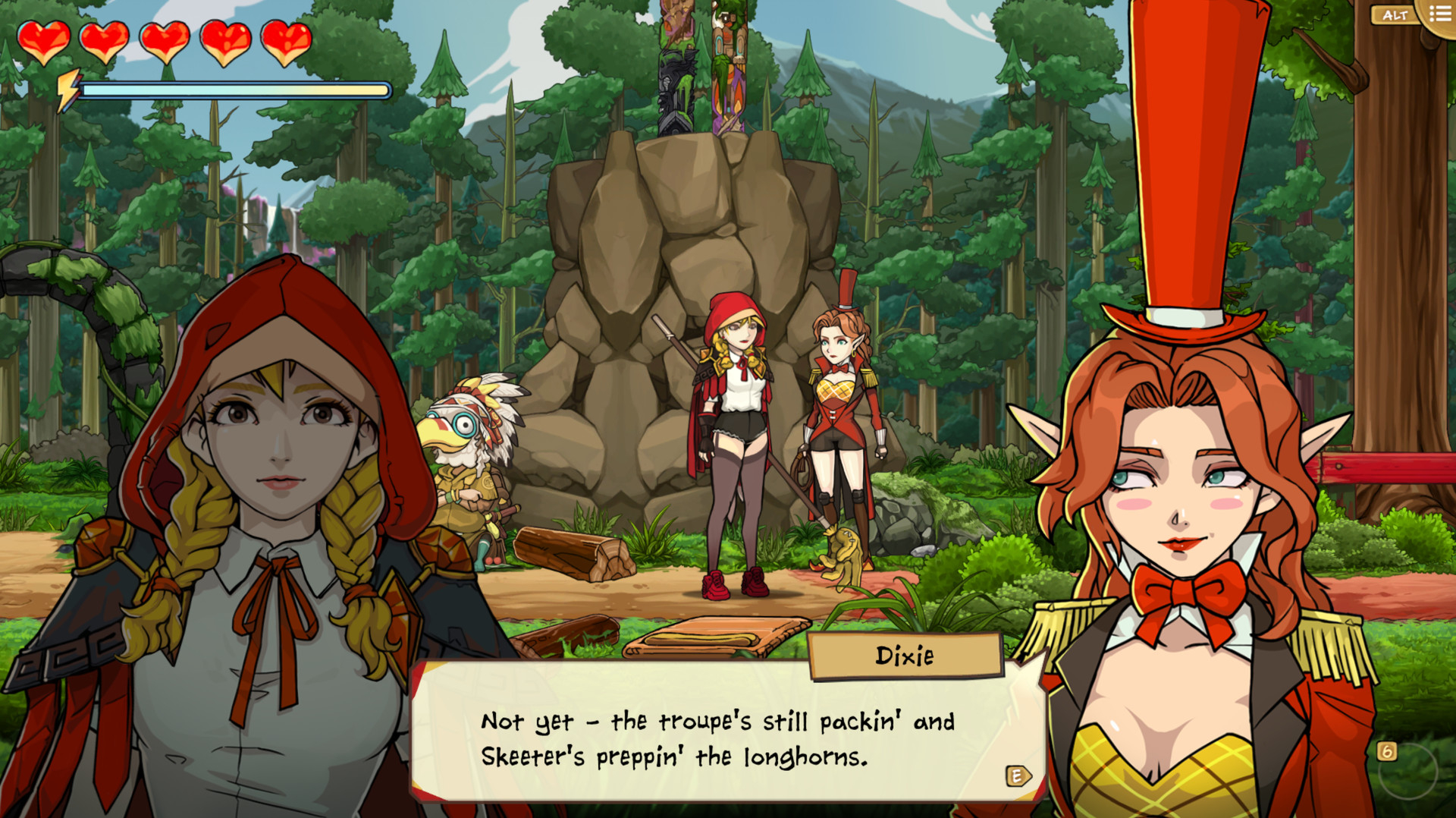 Scarlet Hood and the Wicked Wood
