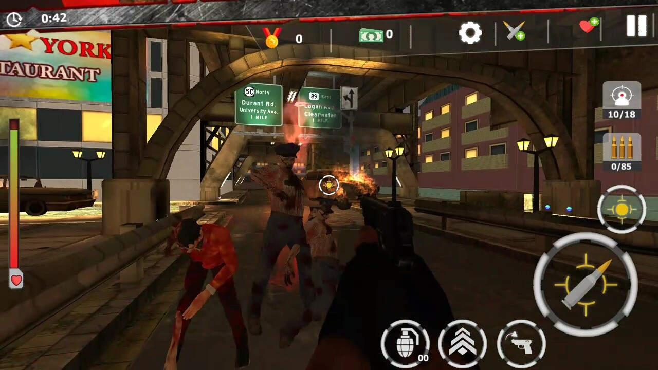 Zombie Survivor: Undead City Attack (HapGames)