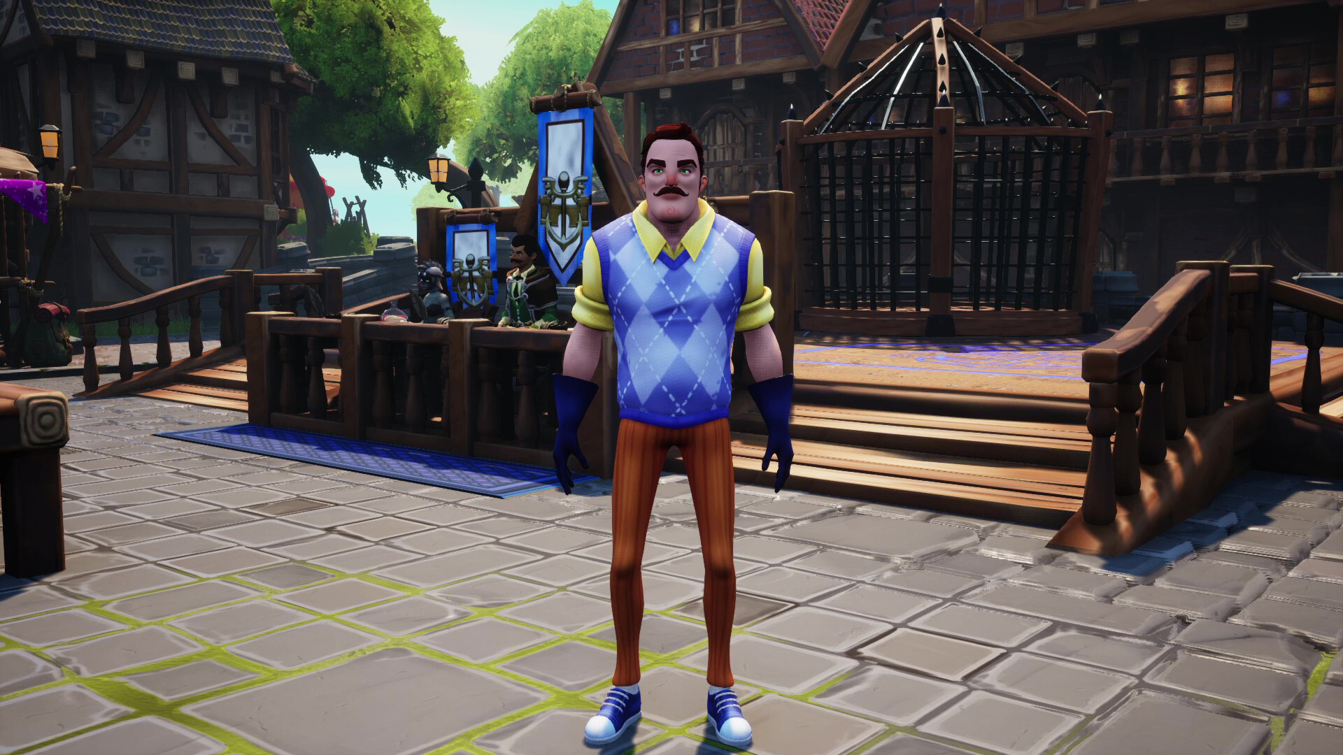 Eville - Mr. Peterson Character
