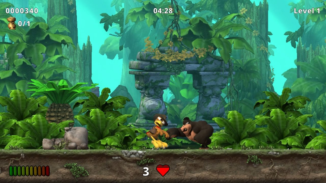 Crazy Chicken: Traps and Treasures