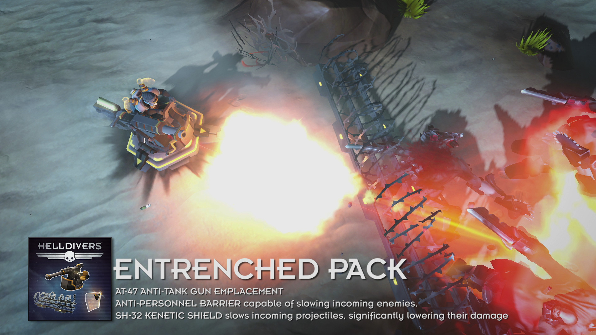 HELLDIVERS Entrenched Pack