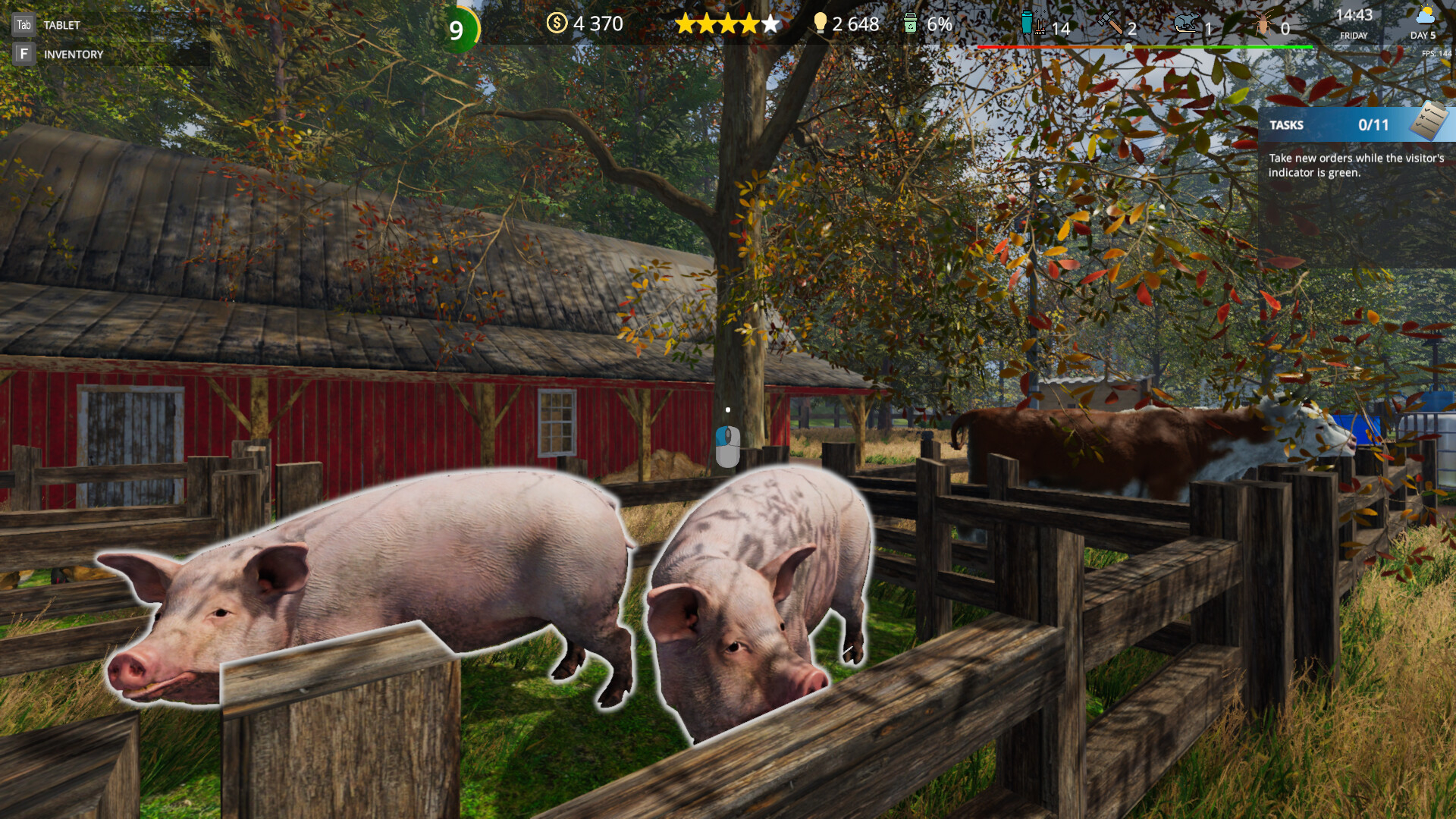 Cafe Owner Simulator - Farm DLC